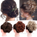 Curly Dish Chignon Bun Extension En Morceau De Cheveux